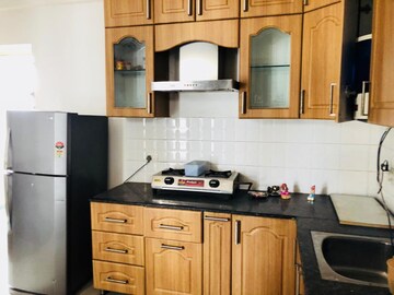 Kitchen in 1 BHK Apartment at Bestech Park View Residency, Sector 3 – for Rent