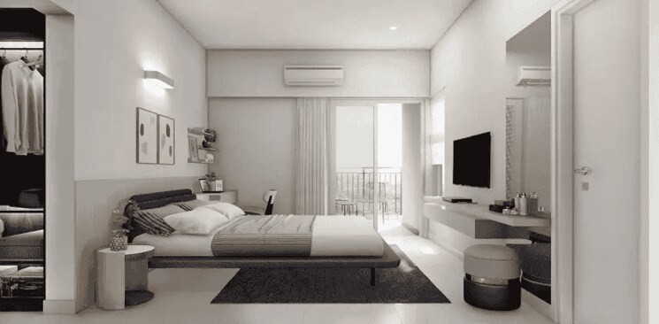 Bedroom, kharadi 3 Bedroom 980 Sq.Ft. Apartment In Kharadi Pune 8947881