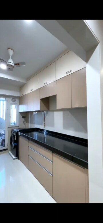 Kitchen in 2 BHK Apartment at Rustomjee Erika, Bandra East – for Rent