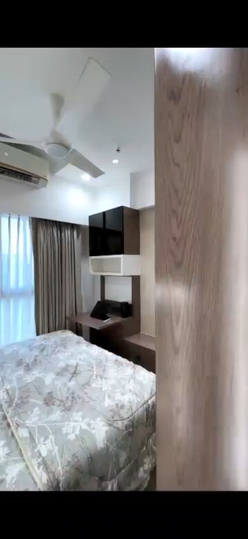 Bedroom in 2 BHK Apartment at Rustomjee Erika, Bandra East – for Rent