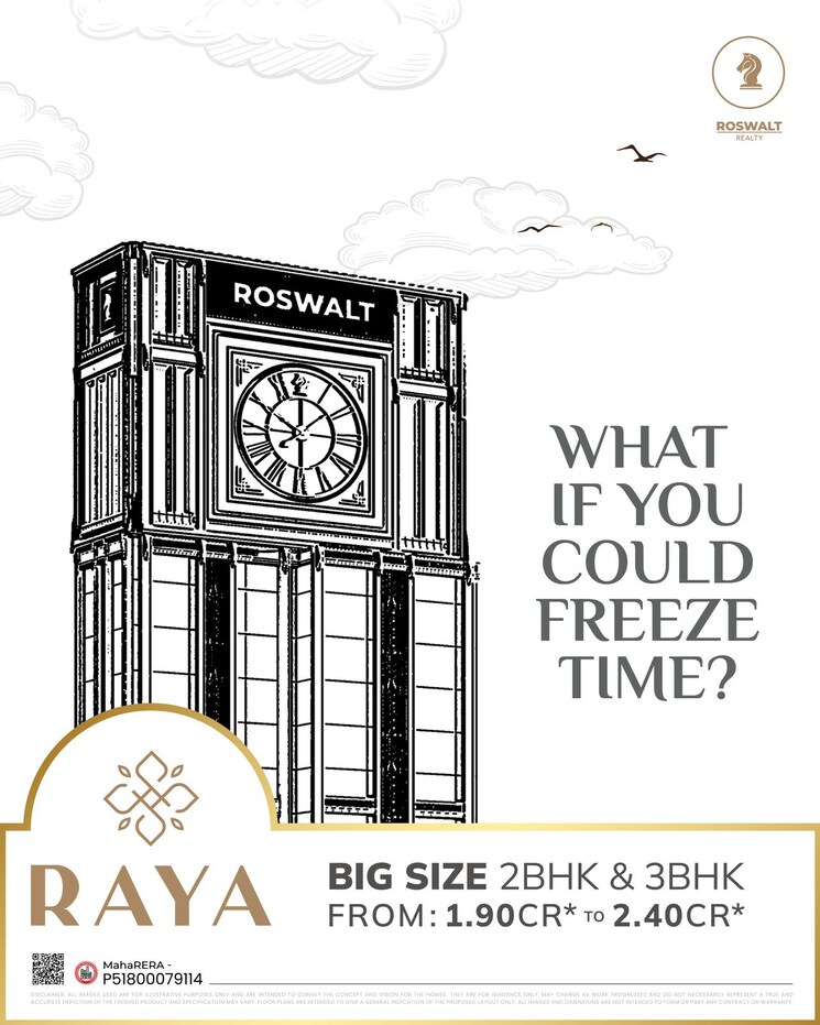 Floor Plan, roswalt-raya 2 Bedroom 727 Sq.Ft. Builder Floor In Chembur Mumbai 8947898