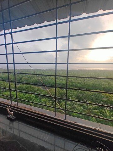 Balcony in 3 BHK Apartment at Sagar Darshan Towers, Nerul – for Rent