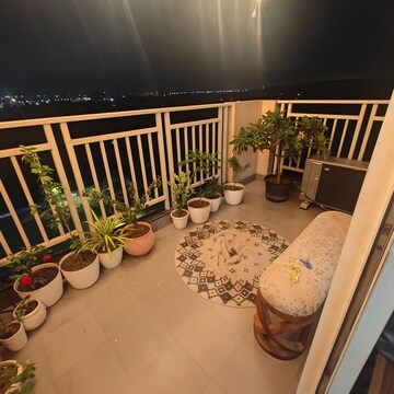 Balcony in 2 BHK Apartment at M3M Marina, Sector 68 – for Rent