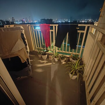 Balcony in 2 BHK Apartment at M3M Marina, Sector 68 – for Rent