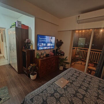 Living Room in 2 BHK Apartment at M3M Marina, Sector 68 – for Rent