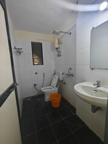 Bathroom in 2 BHK Apartment at Sagar Darshan Towers, Nerul – for Rent