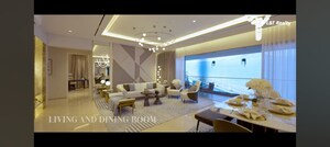 Living Room in 4 BHK Apartment at Raheja Imperia, Worli – for Sale