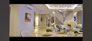 Living Room in 4 BHK Apartment at Raheja Imperia, Worli – for Sale