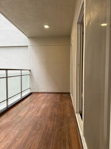 Balcony in 2.5 BHK Apartment at Greenfield Society, Hadapsar – for Rent