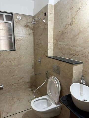 Bathroom in 2.5 BHK Apartment at Greenfield Society, Hadapsar – for Rent