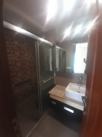 Bathroom in 3 BHK Builder Floor at Sarvapriya Vihar – for Rent