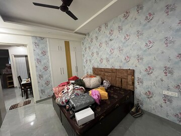 Bedroom in 3 BHK Apartment at Highland Park Chandigarh, Bhabat – for Rent