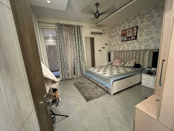 Living Room in 3 BHK Apartment at Highland Park Chandigarh, Bhabat – for Rent