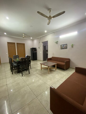 Living Room in 3 BHK Builder Floor at AVA Court, Sector 47 – for Rent