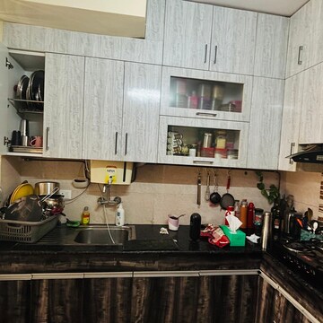Kitchen in 2 BHK Apartment at Nirala Aspire, Panchsheel Green – for Sale
