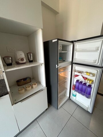 Furnished Amenities in 3 BHK Apartment at International Airport Road – for Rent