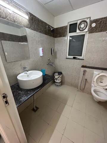 Attached Bathroom in 3 BHK Apartment at International Airport Road – for Rent
