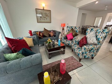 Living Room in 3 BHK Apartment at International Airport Road – for Rent