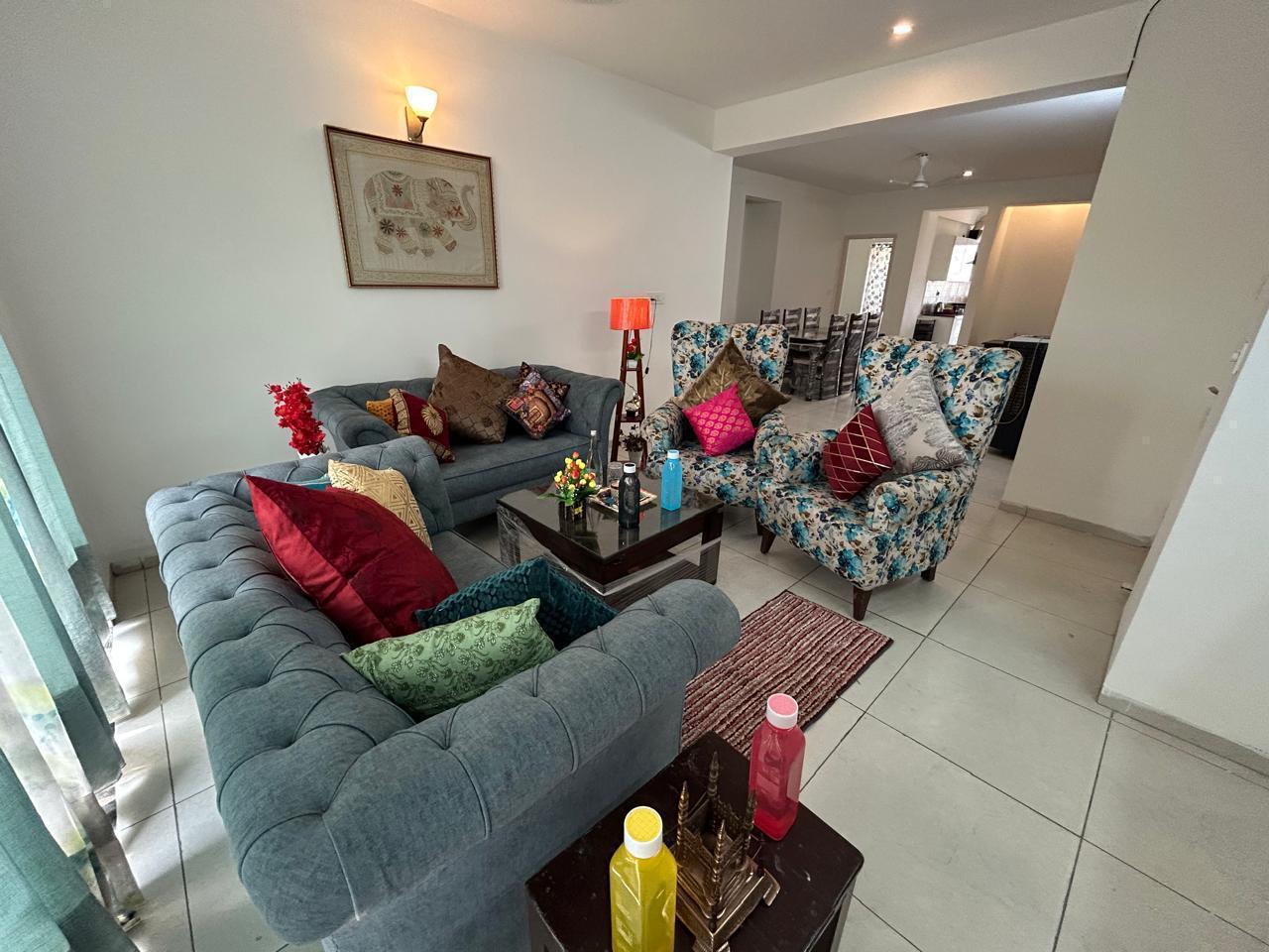 3 BHK + Pooja Room Apartment For Rent in International Airport Road