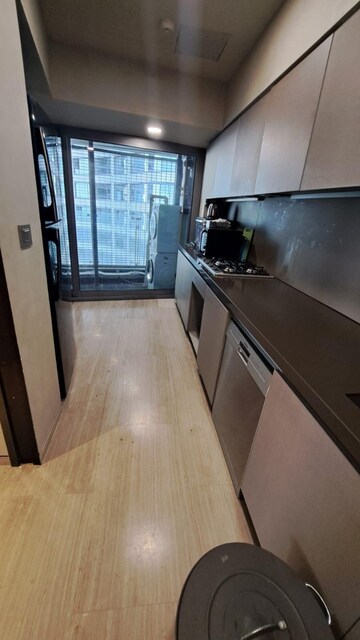 Kitchen in 3 BHK Apartment at Lodha World Crest, Worli – for Sale