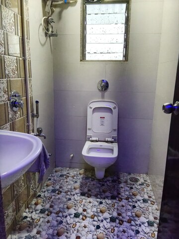 Bathroom in 2 BHK Apartment at Teachers Colony, Bandra East – for Rent