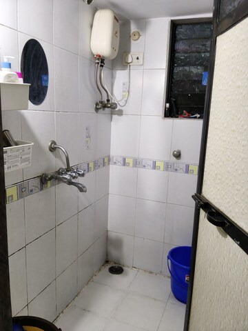 Bathroom in 1 BHK Apartment at Noble Apartments, Santacruz East – for Rent