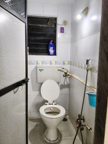Bathroom in 1 BHK Apartment at Noble Apartments, Santacruz East – for Rent