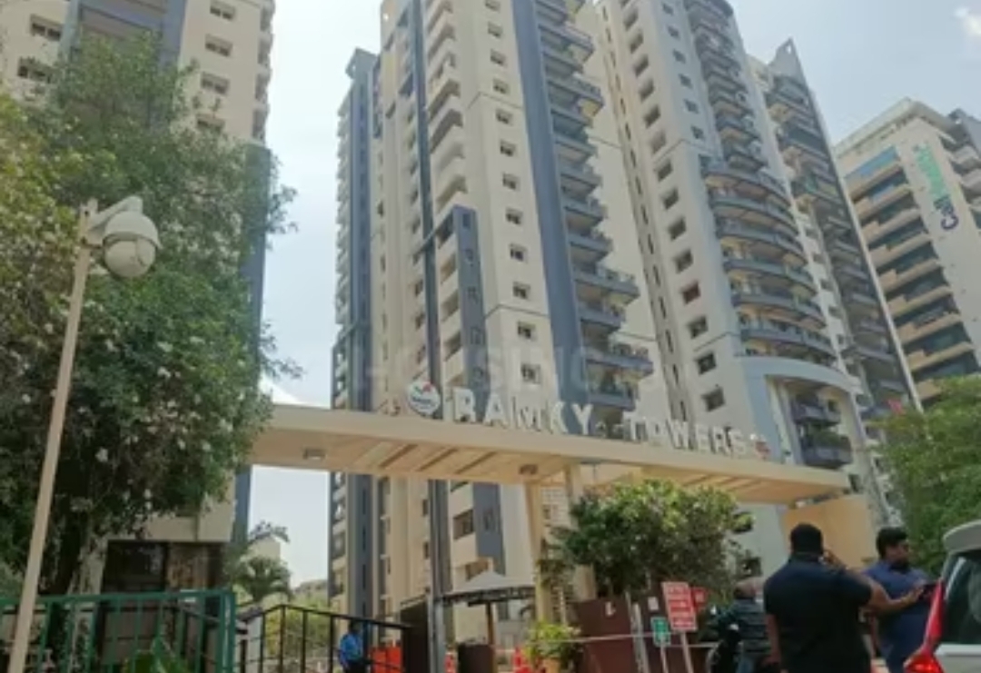 3 BHK + Pooja Room Apartment For Rent in Ramky Towers