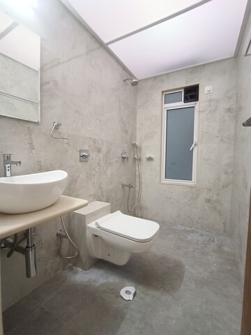 Bathroom in 3 BHK Apartment at Shraddha Elite, Borivali West – for Rent