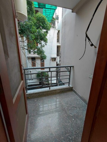 Balcony in 2 BHK Builder Floor at Kalkaji – for Rent