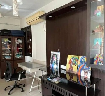 Living Room in 2 BHK Apartment at Sethia Sea View, Goregaon West – for Rent