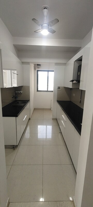 Kitchen in 3 BHK Apartment at Shapoorji Pallonji Vicinia, Powai – for Rent