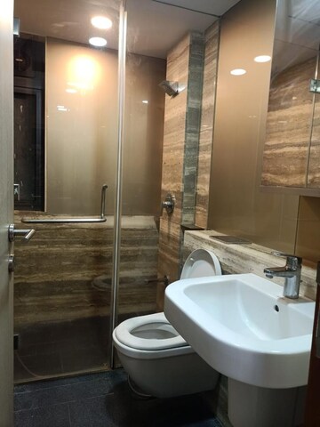 Bathroom in 2.5 BHK Apartment at Lodha Dioro, Wadala – for Rent