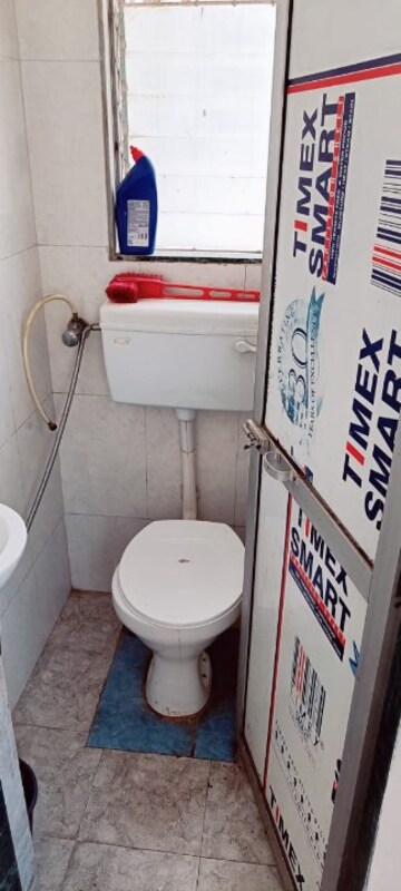 Bathroom in 1 BHK Apartment at Aaradhana Gurunanak CHS, Andheri West – for Rent
