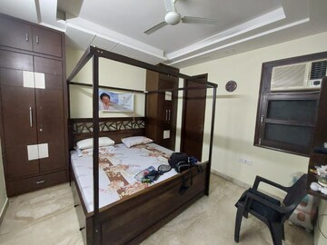 Bedroom in 3 BHK Apartment at Sahridaya Apartments, Paschim Vihar – for Rent