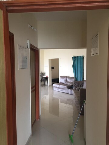 Bathroom in 1 BHK Apartment at Parijat Gardens Marigold CHS, Kasarvadavali – for Rent
