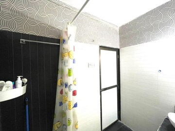 Staircase in 1 BHK Apartment at Parijat Gardens Marigold CHS, Kasarvadavali – for Rent