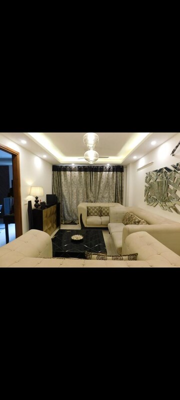 Living Room in 3 BHK Builder Floor at Chittaranjan Park – for Sale