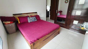 Bedroom in 2 BHK Builder Floor at Shubh Evan, Mundhwa – for Sale