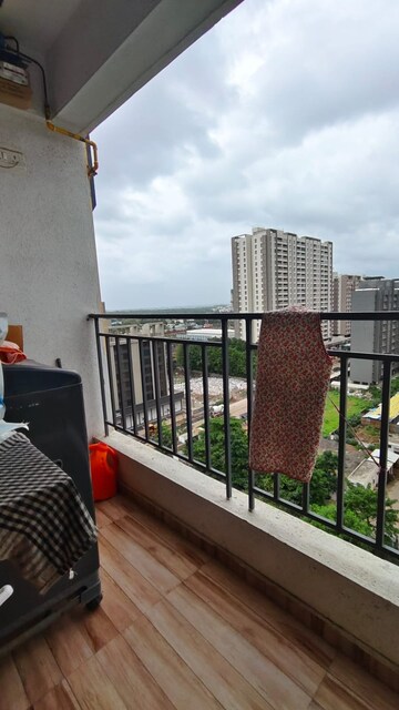 Balcony in 2 BHK Builder Floor at Shubh Evan, Mundhwa – for Sale