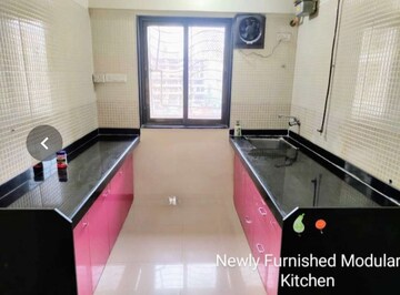 Kitchen in 2 BHK Apartment at Sudarshan Sky Garden, Ghodbunder Road – for Rent