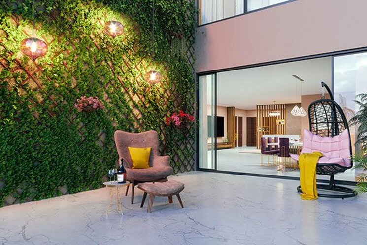 Living Room, supreme-belmac-residences-d 3 Bedroom 1353 Sq.Ft. Apartment In Wadgaon Sheri Pune 8948193