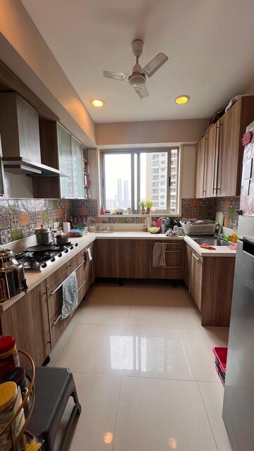 Kitchen in 3 BHK Apartment at Lodha Bellissimo, Mahalaxmi – for Sale