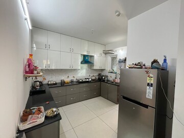 Kitchen in 3 BHK Apartment at Aparna Sarovar Zenith, Nallagandla – for Rent