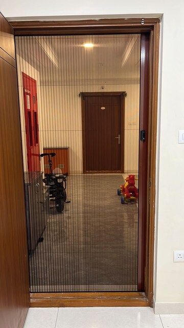 Balcony in 3 BHK Apartment at Aparna Sarovar Zenith, Nallagandla – for Rent