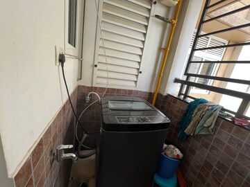 Kitchen in 3 BHK Apartment at Aparna Sarovar Zenith, Nallagandla – for Rent