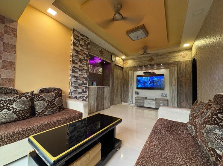 Living Room, shanti-gardens 2 Bedroom 880 Sq.Ft. Apartment In Mira Road Thane 8948266