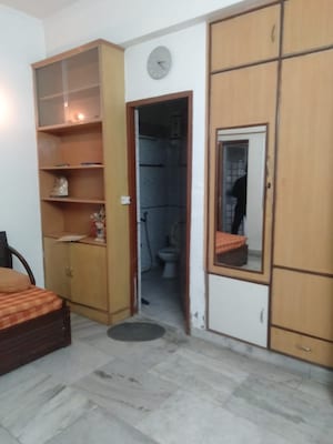 Living Room in 4 BHK Apartment at Rajendra Nagar – for Sale