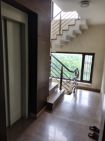 Staircase in 4 BHK Builder Floor at Green Park Extension – for Rent