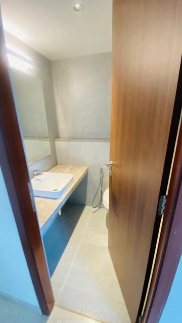 Bathroom in 3 BHK Apartment at Courtyard by Narang Realty and The Wadhwa Group, Pokhran Road No Two – for Rent